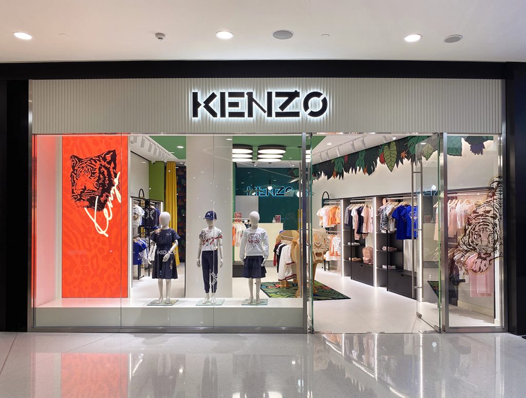 Architecte d'intérieur à Paris Boutique Kenzo Kids China