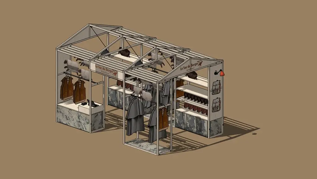 3D stand Le Sac du Berger